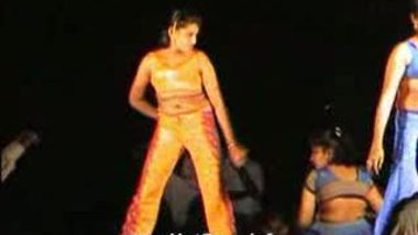 Telugu Hot Girls Night stage dance 8