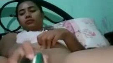 Horny desi Indian college girl masturbating hard