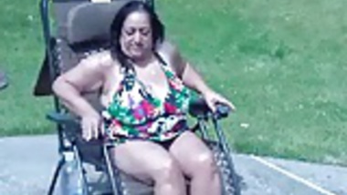 Me and My 46yr old Busty Indian Fuck Friend At The Pool