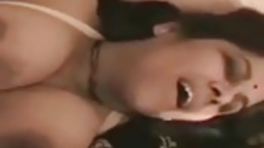 Hot Busty N.Indian Aunty sexy moaning on bed