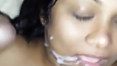 Indian Aunty Gets a Facial and CIM