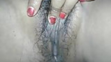 Bengali hairy pussy fingering then creampie