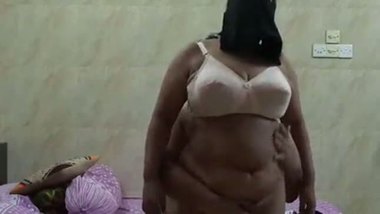 Big breast hijab aunty having sex with her lover