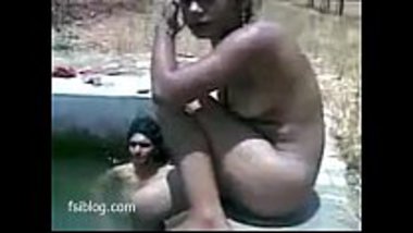 Naked swimming of crazy desi teens