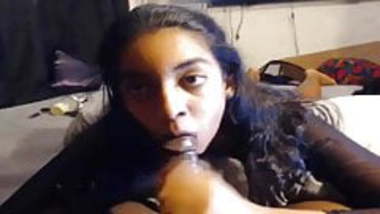 Muslim girl sucking