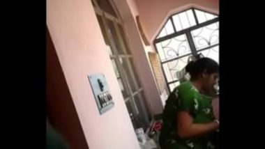 Desi Aunty Caught Walking Nude At Home
