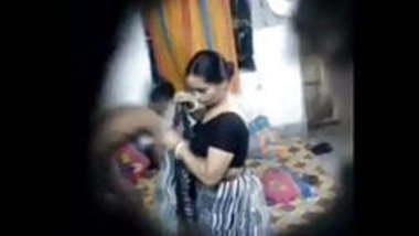Desi mandvi bhabhi with her spy recording for proof