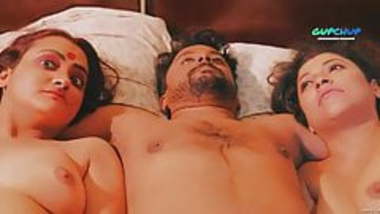 Indian Threesome sex, Maa Beti Or damad