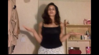 Solo of natural cute Indian teen Mira