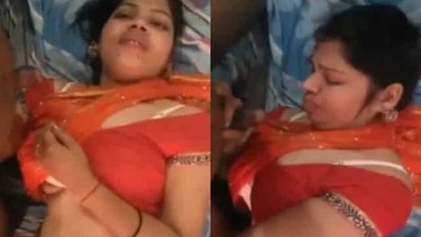Cute Indian Bhabhi sex with her husbandâ€™s bro