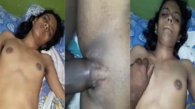 Tiny tits Indian girl fucked hard by her BF