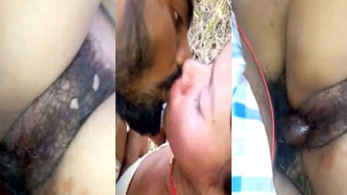 Adivasi hairy pussy fucking in forest MMS