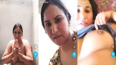 Busty milf aunty Pakistani nude selfie MMS