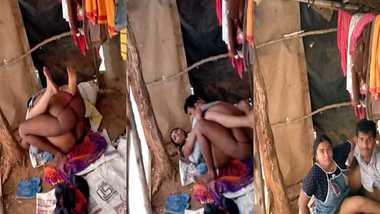 Indian slum couple caught fucking on voyeurâ€™s cam