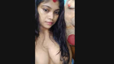 Sexy Bhabhi Showing Boobs Part 1