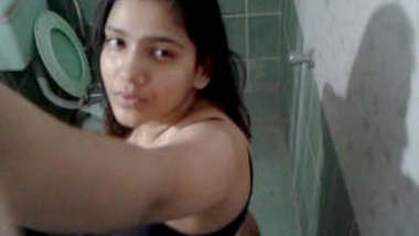 Sexy Desi Girl Showing Her Boobs and ass Part 1