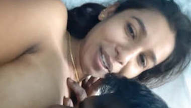 Beautiful Cute Desi Girl Boob And Pussy Sucked By Lover Part 2