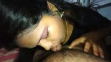 Indian girl gives awesome blowjob part 2