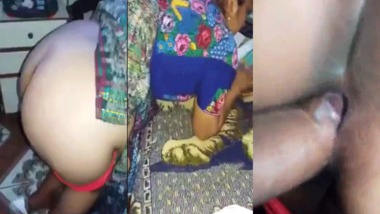 Indian FSI sex video of standing doggy style fucking