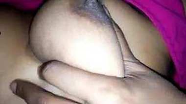 Indian Gf Show Her Boob $ pussy and Riding Bf Dick