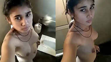 cute indian girl record nude selfie for boyfriend