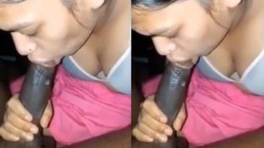 Hot Wife Giving Blowjob