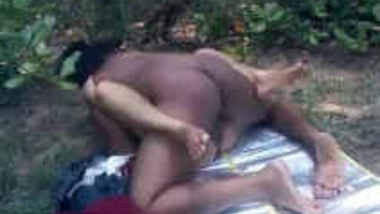horny indian couple sex in park