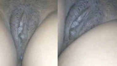 Tamil shy wife Nanthini pussy closeup view