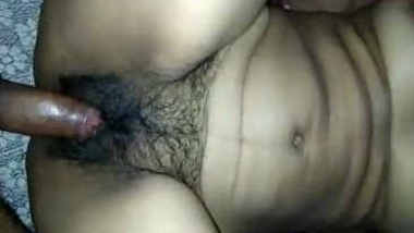 Desi wife hairy pussy drilled by hubby’s long cock