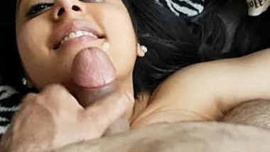 sexy Nri Girl Tit Wank And cum on her Face