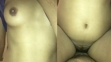 Desi wife riding hubby on top