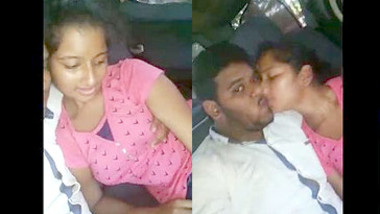 Goan babe sucking BF cock in car