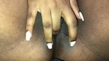 Desi Wife fingering and Playing with shaved pussy