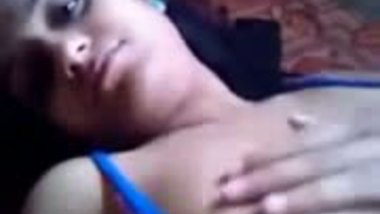 Punjabi college teen boobs show selfie video exposed