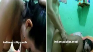 College girl rides at her desi Indian lover man