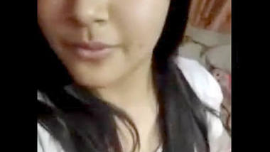 Desi beautiful girl show her big boob selfie cam video