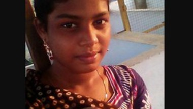 Shy Tamil Girl Showing Boobs