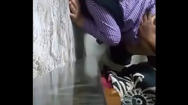 Indian school girl having a doggy sex
