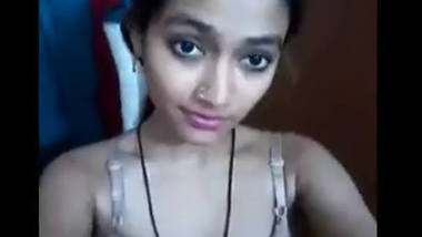 Desi village girl selfie cam video