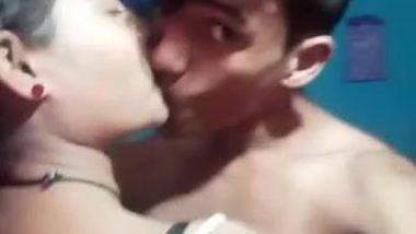 Young Desi couple XXX kisses passionately before having hot sex