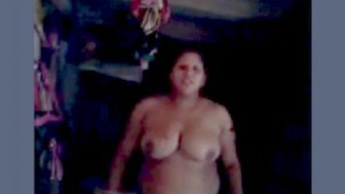 Desi Big Boobs Aunty Nude Selfie 1