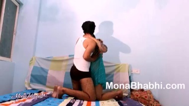 Huge Butt Indian Bhabhi Mona Fucked Hard By Her...