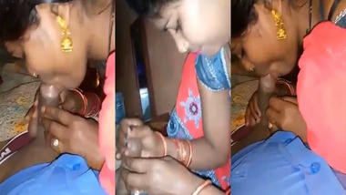 Bihari Bhabhi blowjob sex with her house owner