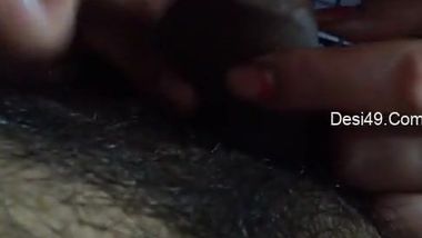 Point of view video of the Indian woman diligently sucking dick