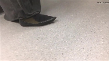 Shoe Fetish - Foot Following Fatty Muslima in...