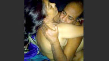 Desi Randi bhabhi with client Boobs Sucking