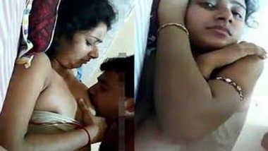Man comes to bed to his XXX Indian girlfriend for some sex adventures