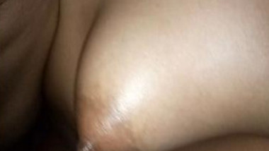 Tits are so sofa that Desi girl uses them for back rubbing for extra cash