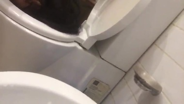 Tamil innocent licks the toilet clean
