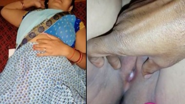 Naughty husband making video of pussy